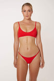 Bikini Ethically Handmade 4-in-1 Bralette red Bikini Top Sunbe Design