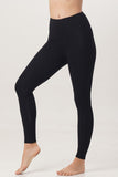 Sunbe design sustainable and handmade Long legging Valencia in black colour